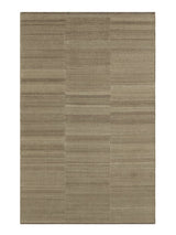 Armadillo Selva Rug in Silt, additional view 5 of the handwoven afghan wool kilim rug