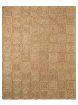 Armadillo Sequoia Rug in Natural, additional view 7 of the hand-stitched jute rug