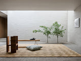 Armadillo Sequoia Rug in Natural, detail of the jute weave and texture