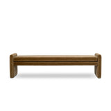 Serena Accent Bench in Surrey Ochre – front view
