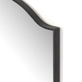 Small Iron Arched Mirror