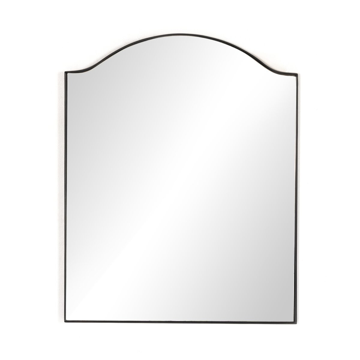 Small Iron Arched Mirror