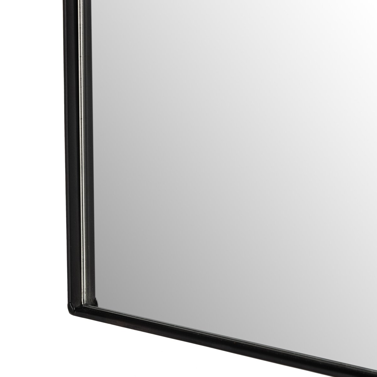 Small Iron Arched Mirror