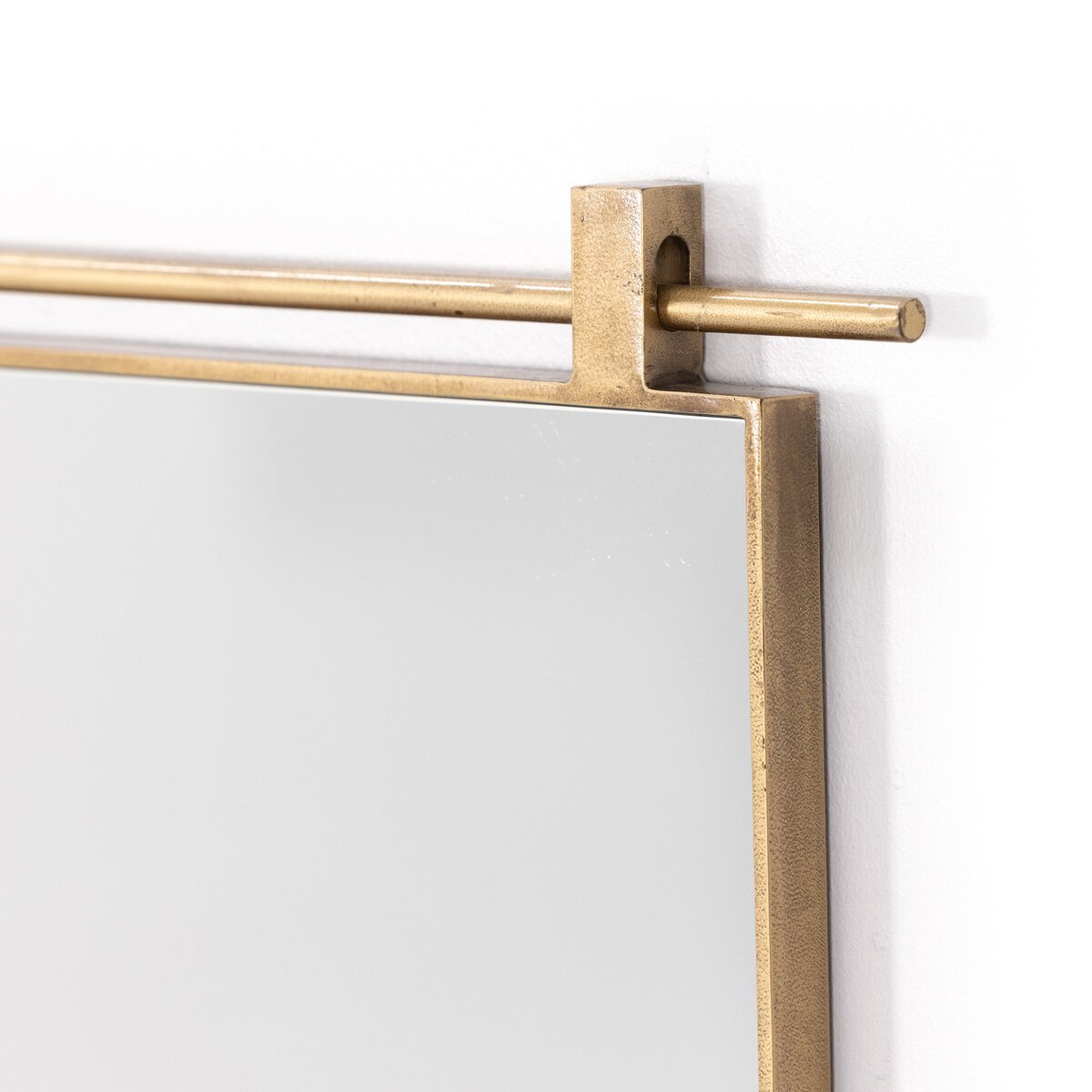 Small Iron Bar Mirror