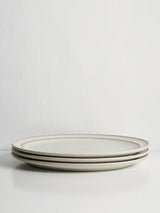 Standard Affair stoneware plate, side view