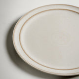 Stoneware plates stacked