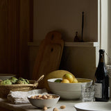 Standard Affair Serving Bowl styled at the dining table