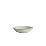 Standard Affair Snack Bowl in oat glaze, front view