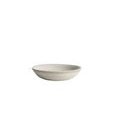 Standard Affair Snack Bowl in oat glaze, front view