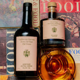 Tablemates Gift Set detail — olive oil bottle and Balsamic Vinegar on table