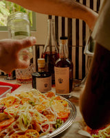 Tablemates Gift Set lifestyle — Mother's Day table setting with olive oil and balsamic