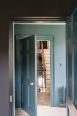 Room painted in Farrow & Ball Tanner's Brown No.255