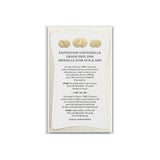 Tarot card edges with gilt and varnish finish