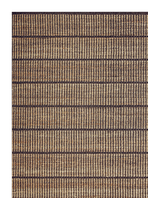 Trellis Rug in Natural & Bison