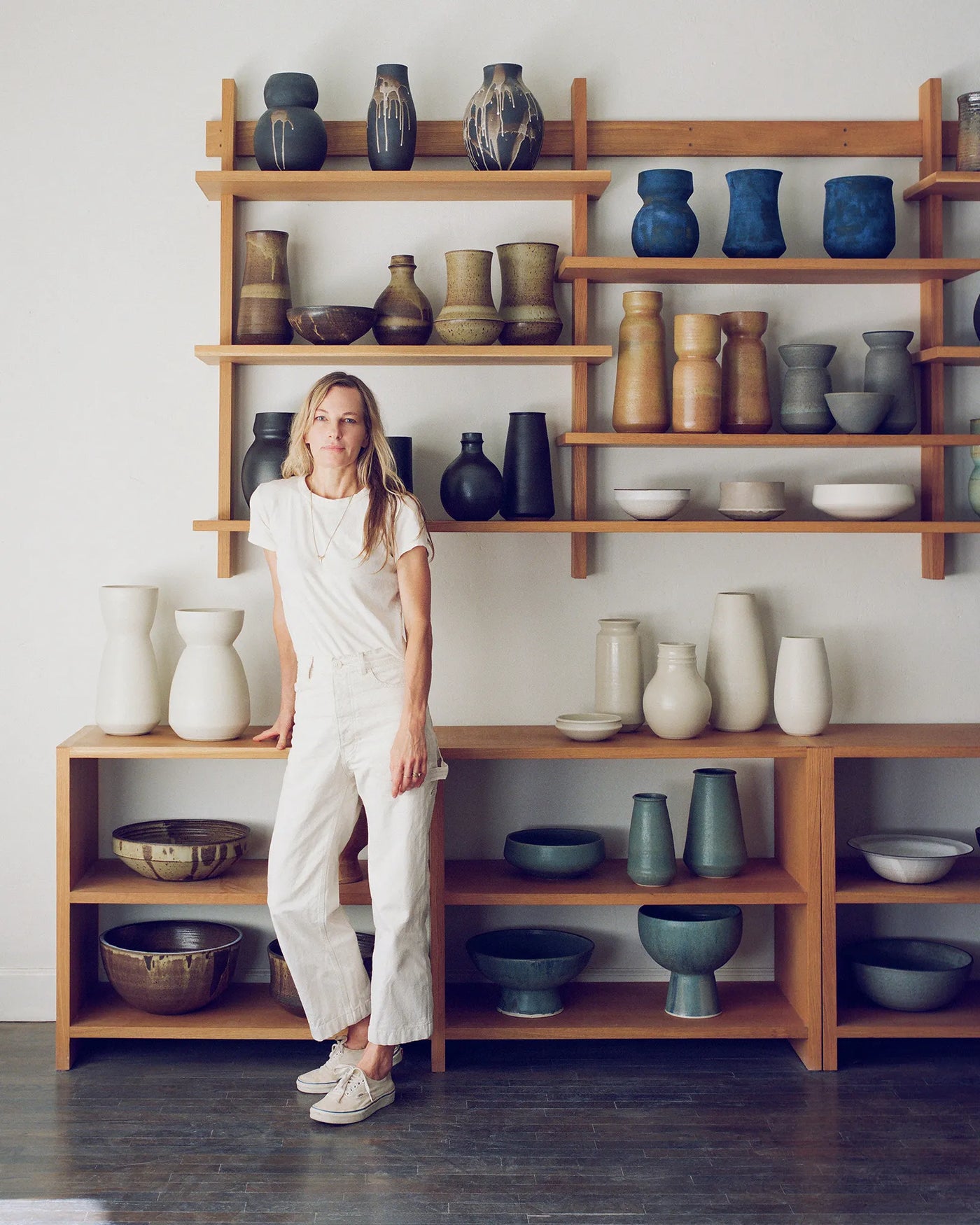 Hand-thrown lighting from a California studio.