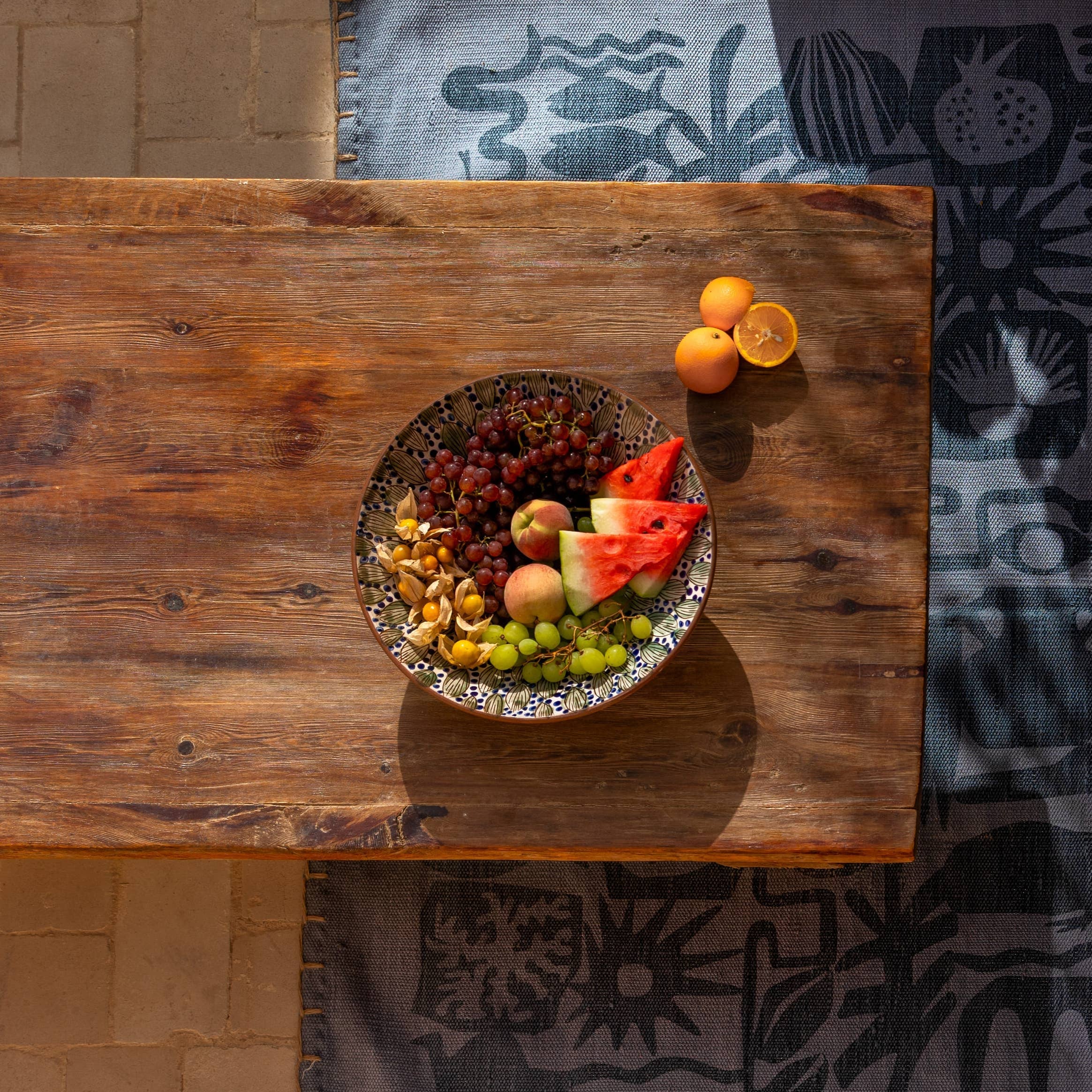 Vines Ceramic Serving Plate