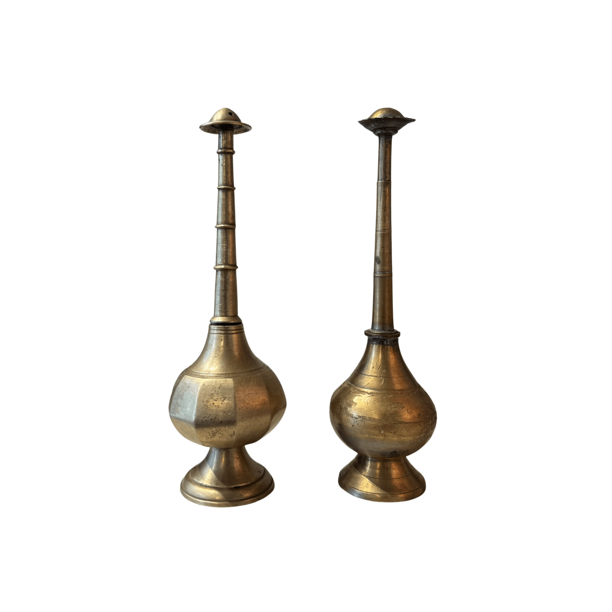 Vintage Brass Rose Water Sprinklers