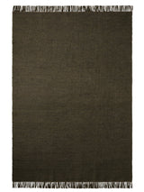 Armadillo Willow Rug in Cypress, additional view 6 of the handwoven flatweave rug
