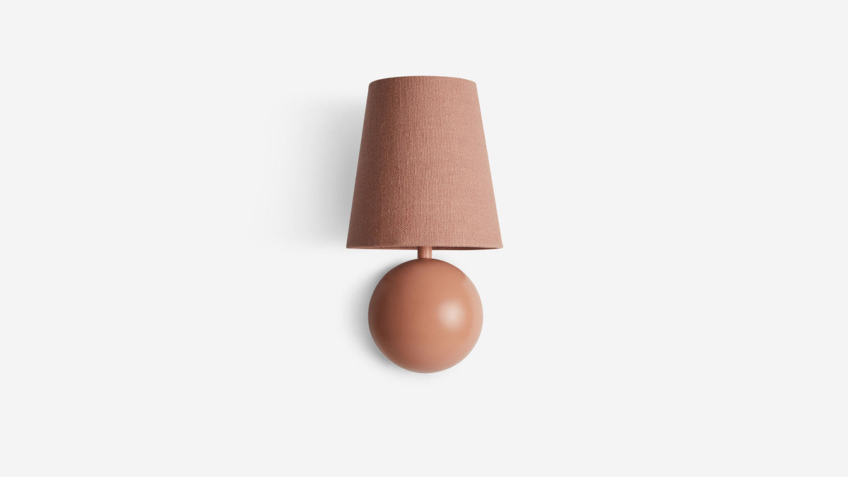 Workstead Bole Color Sconce in Clay