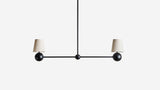 Workstead Bole Pendant II in Matte Black Enamel
