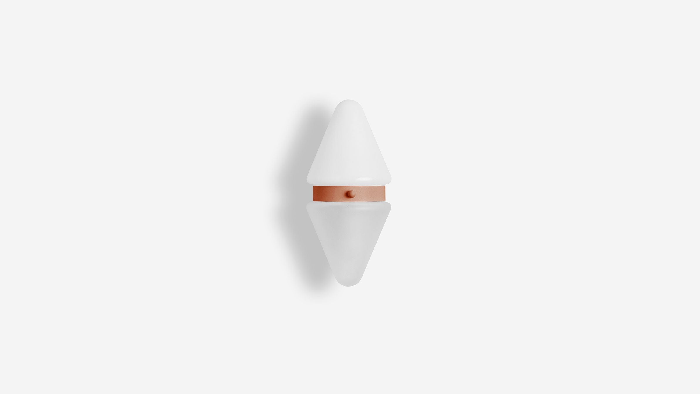 Workstead Buoy Cardinal Sconce in Clay