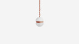 Workstead Buoy Hemisphere Pendant Small in Clay