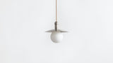 Workstead Helios Cord Pendant in Brushed Nickel