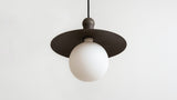 Workstead Helios Cord Pendant in Hand Finished Bronze