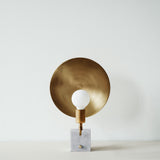 Workstead Helios Table Lamp in Lost Brass