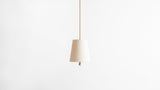 Workstead House Cord Pendant Small in Hewn Brass
