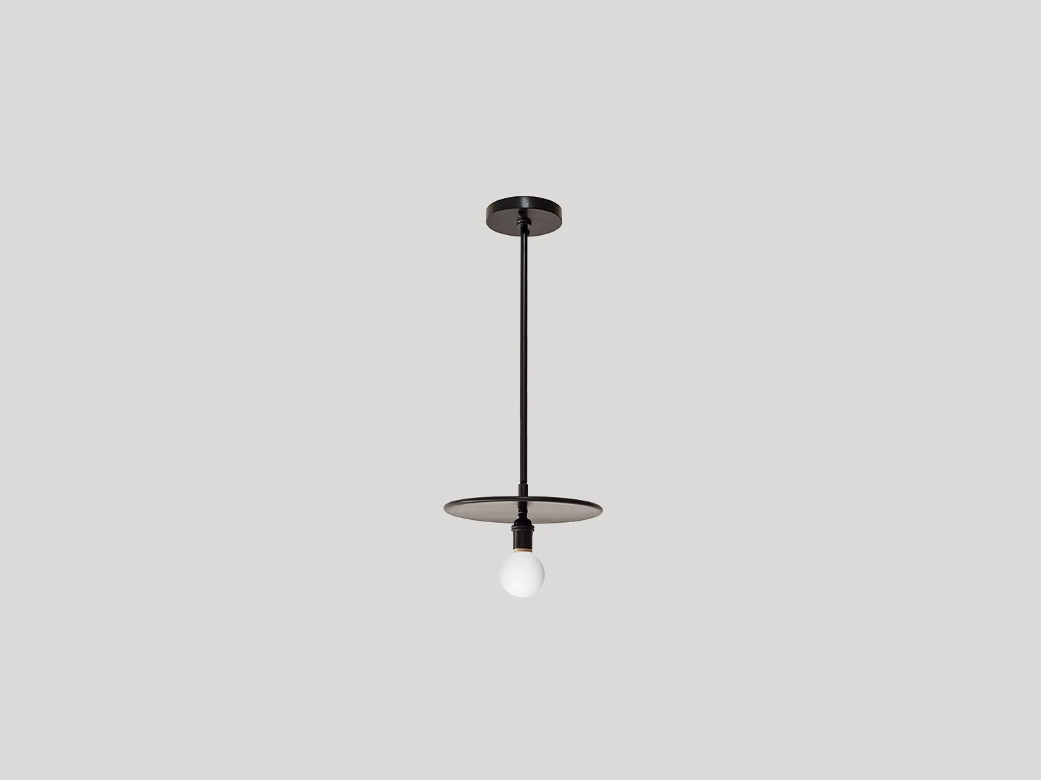 Workstead Industrial Pendant in Industrial Black