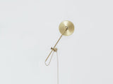 Workstead Industrial Wall Lamp in Hewn Brass