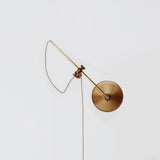 Workstead Industrial Wall Lamp in Lost Brass