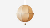 Workstead Lantern Pendant Large, illuminated