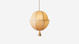 Workstead Lantern Pendant Small, illuminated