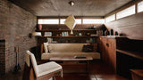 Workstead Lantern Pyramid Pendant Small in a room setting