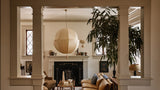 Workstead Lantern Sconce in a room setting