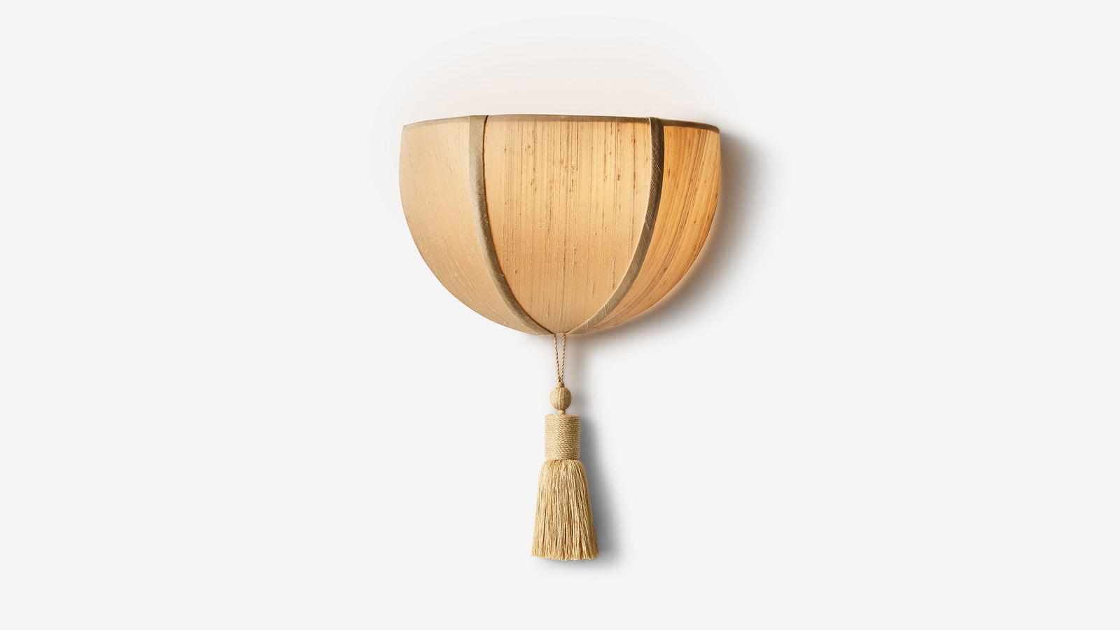 Workstead Lantern Sconce, illuminated