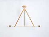 Workstead Lodge Chandelier II in Natural Oak