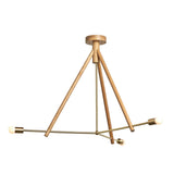 Workstead Lodge Chandelier III in Natural Oak
