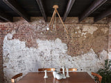 Workstead Lodge Chandelier III in a room setting