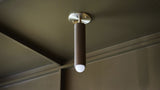 Workstead Lodge Flush Mount installed in a room setting