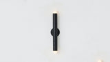 Workstead Lodge Linear Sconce in Oxidized Ash