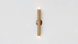 Workstead Lodge Linear Sconce in Lost Brass