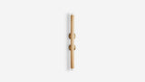 Workstead Lodge Linear Sconce XL in Lost Brass