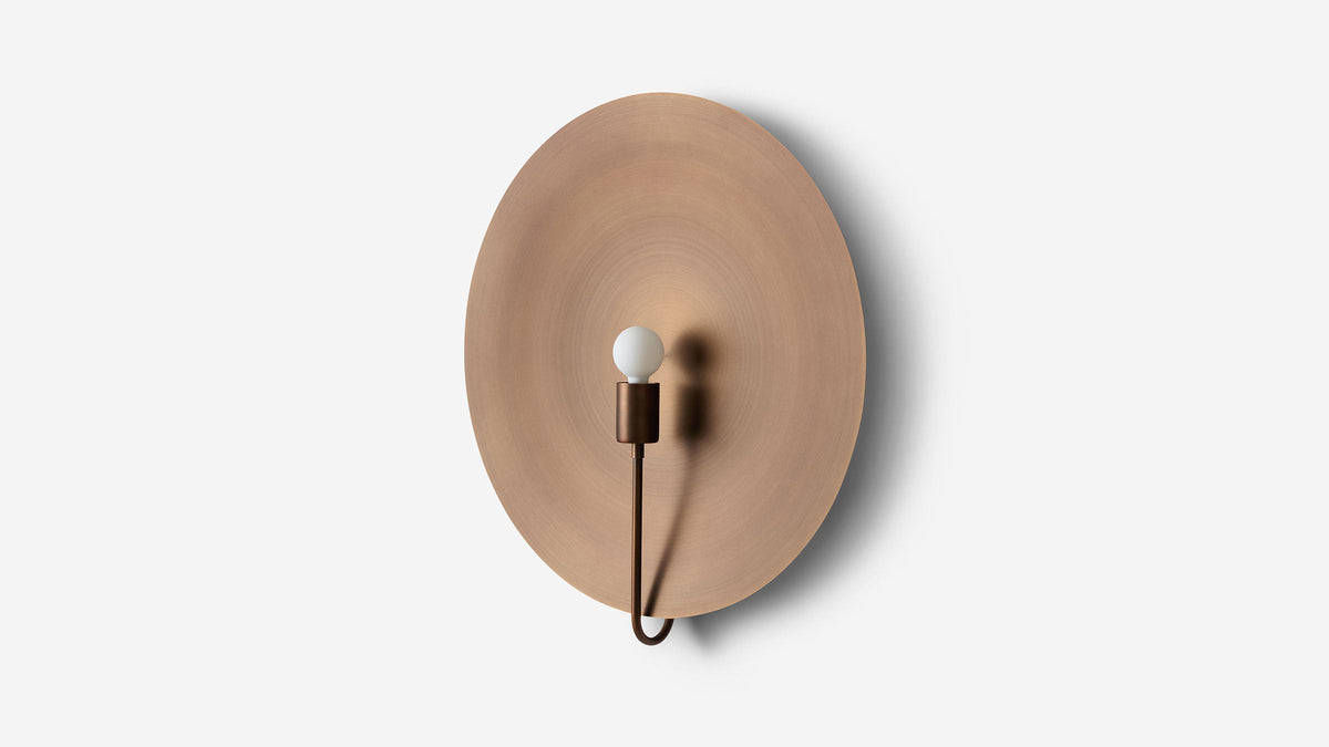 Workstead Mega ADA Sconce in Lost Brass