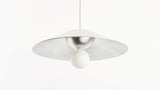 Workstead Monumental Pendant Large in Waxed Aluminum