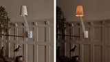 Workstead Needle Sconce in a room setting