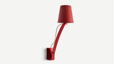 Workstead Needle Sconce Color in Tomato