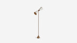Workstead Pendolo Floor Lamp Small in Lost Brass